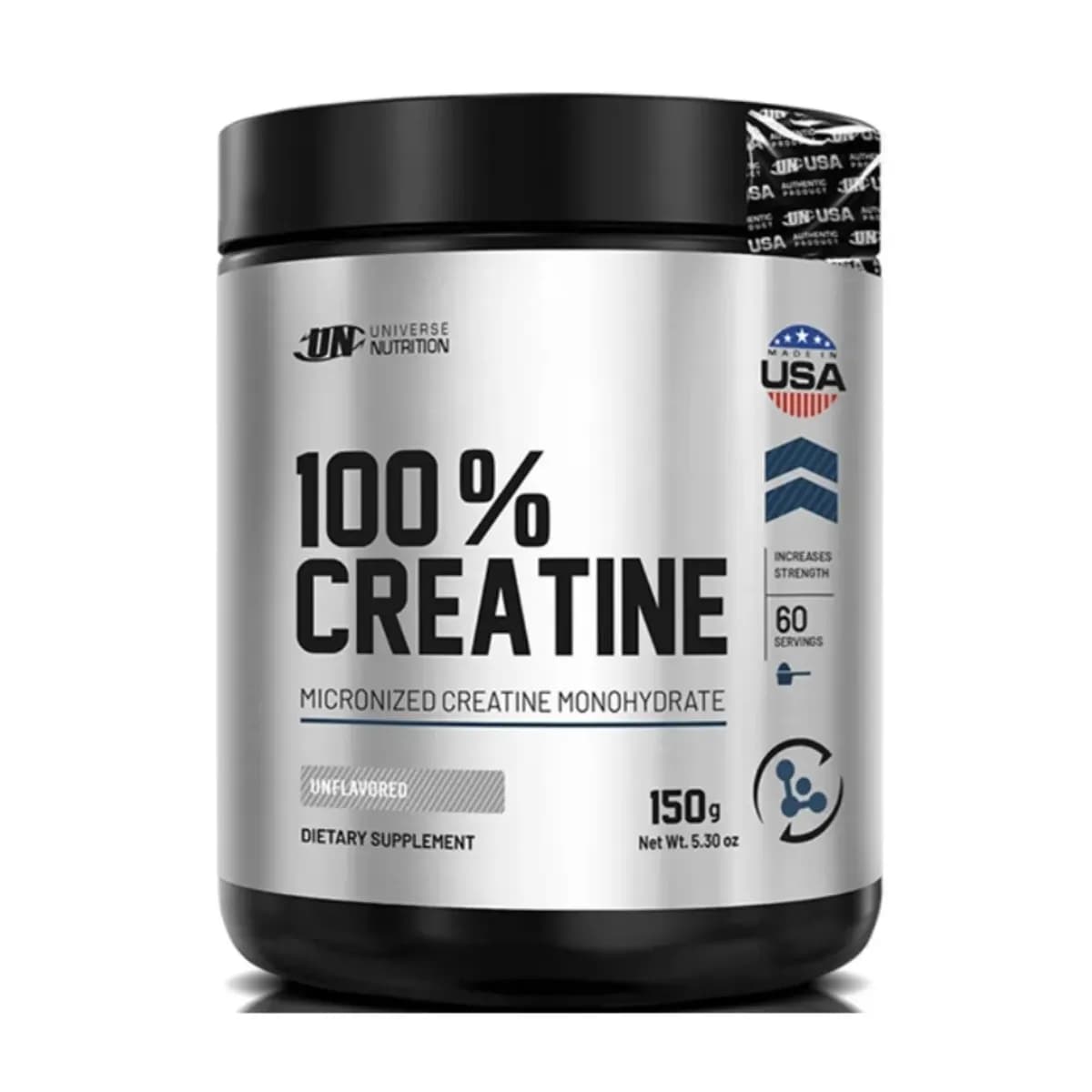 100% Creatina Monohidratada UN 150 GR