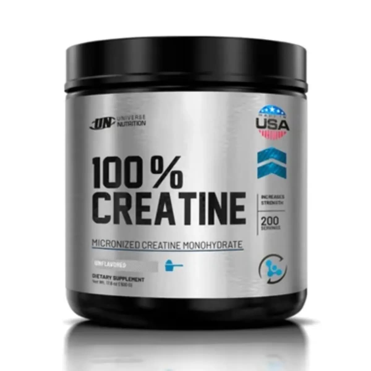 100% Creatina Monohidratada UN 500 GR