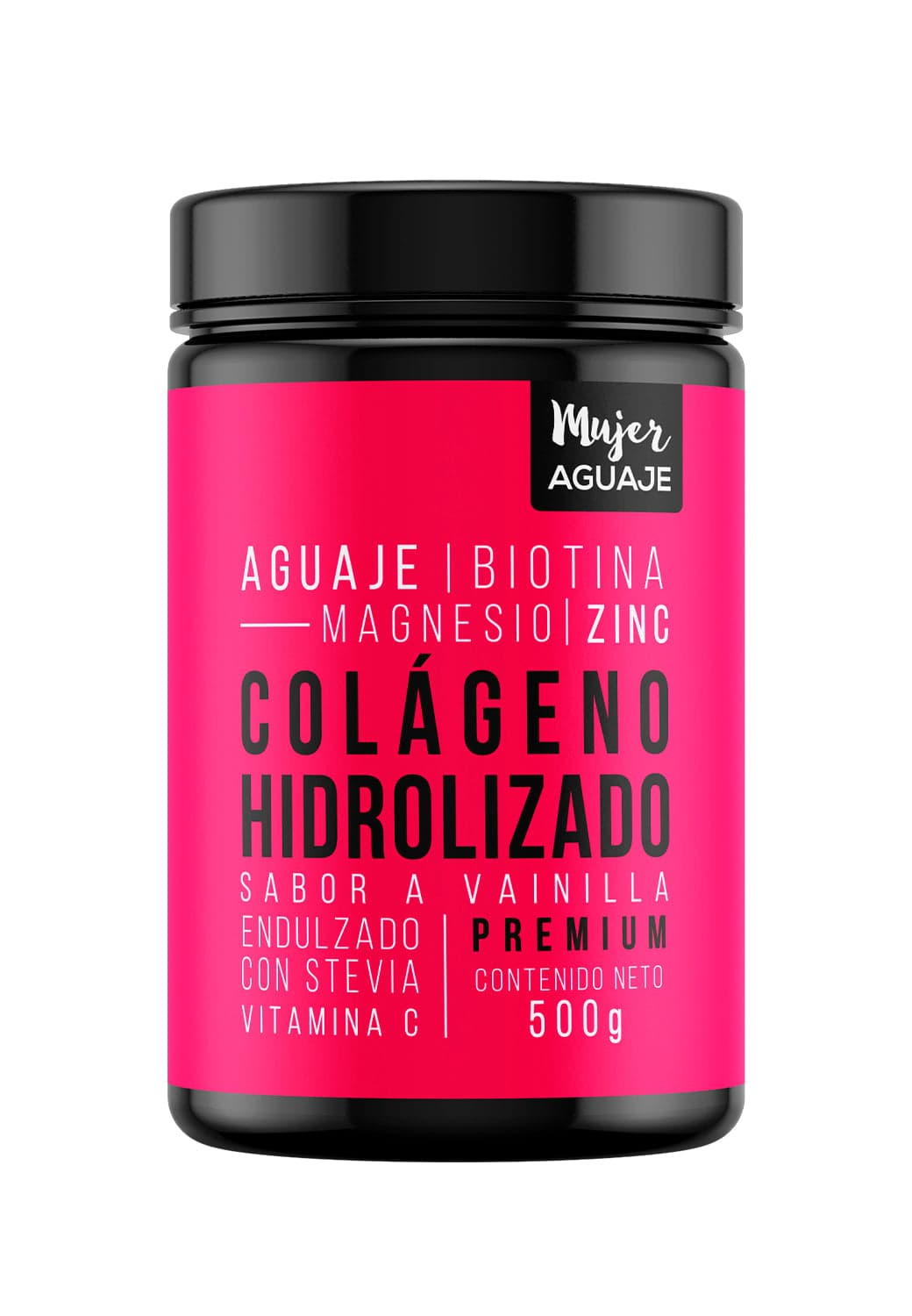Colágeno Hidrolizado sabor Vainilla Mujer Aguaje 500 GR