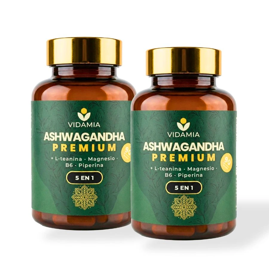 Ashwagandha Premium Vidamia 90 capsulas - oferta 2unidades